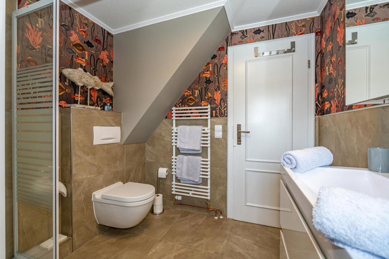 Gemuetliche Wohnung Unter Reet Mit Pool Und Sauna In Keitum Dış mekan fotoğraf