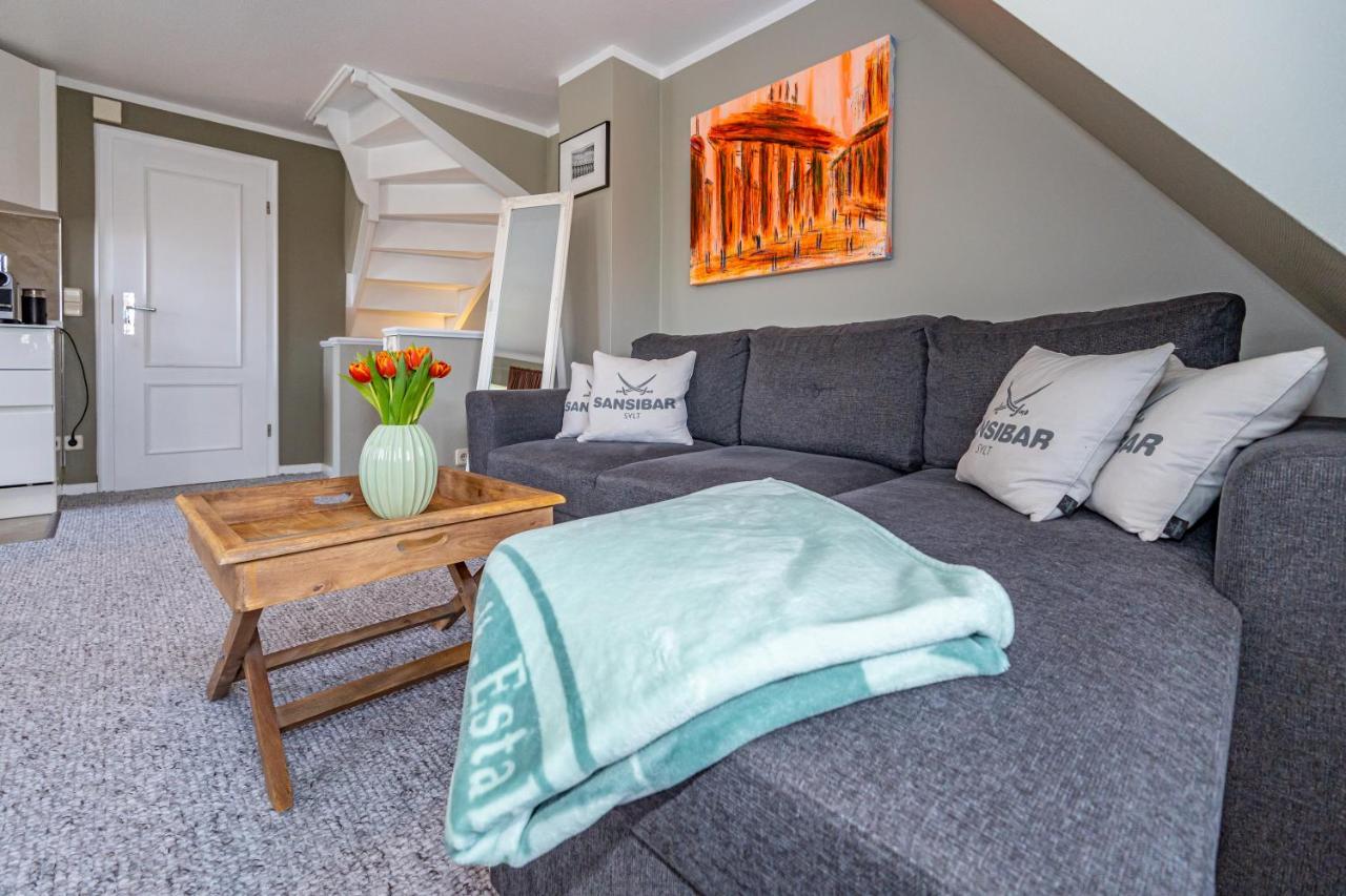 Gemuetliche Wohnung Unter Reet Mit Pool Und Sauna In Keitum Dış mekan fotoğraf