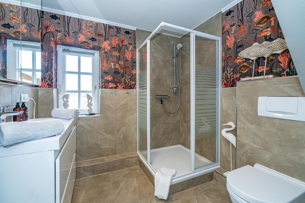 Gemuetliche Wohnung Unter Reet Mit Pool Und Sauna In Keitum Dış mekan fotoğraf